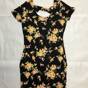 flower pattern dress!!